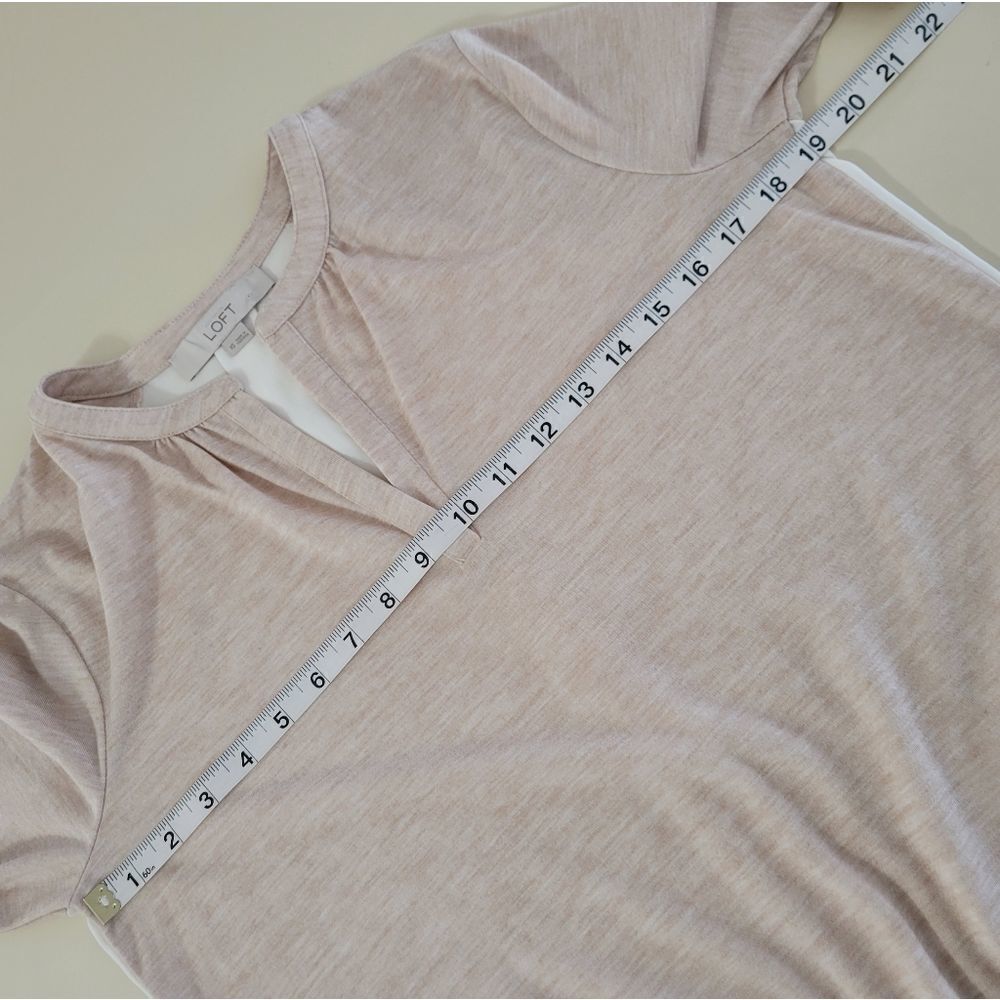 Loft Sheer Back Tunic Top - Picture 3 of 10